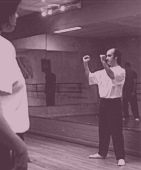 Lorin Eric Salm teaching mime in Los Angeles